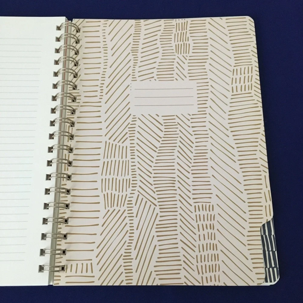 Minimalist Spiral Notebook